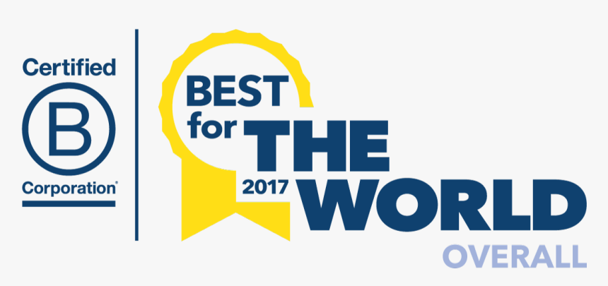B Corp Best For The World 2017, HD Png Download