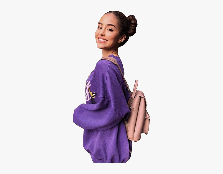 Thalia Bree Is Sooo Adorable And Pretty🤩💗 - Purple Niche Meme Png, Transparent Png