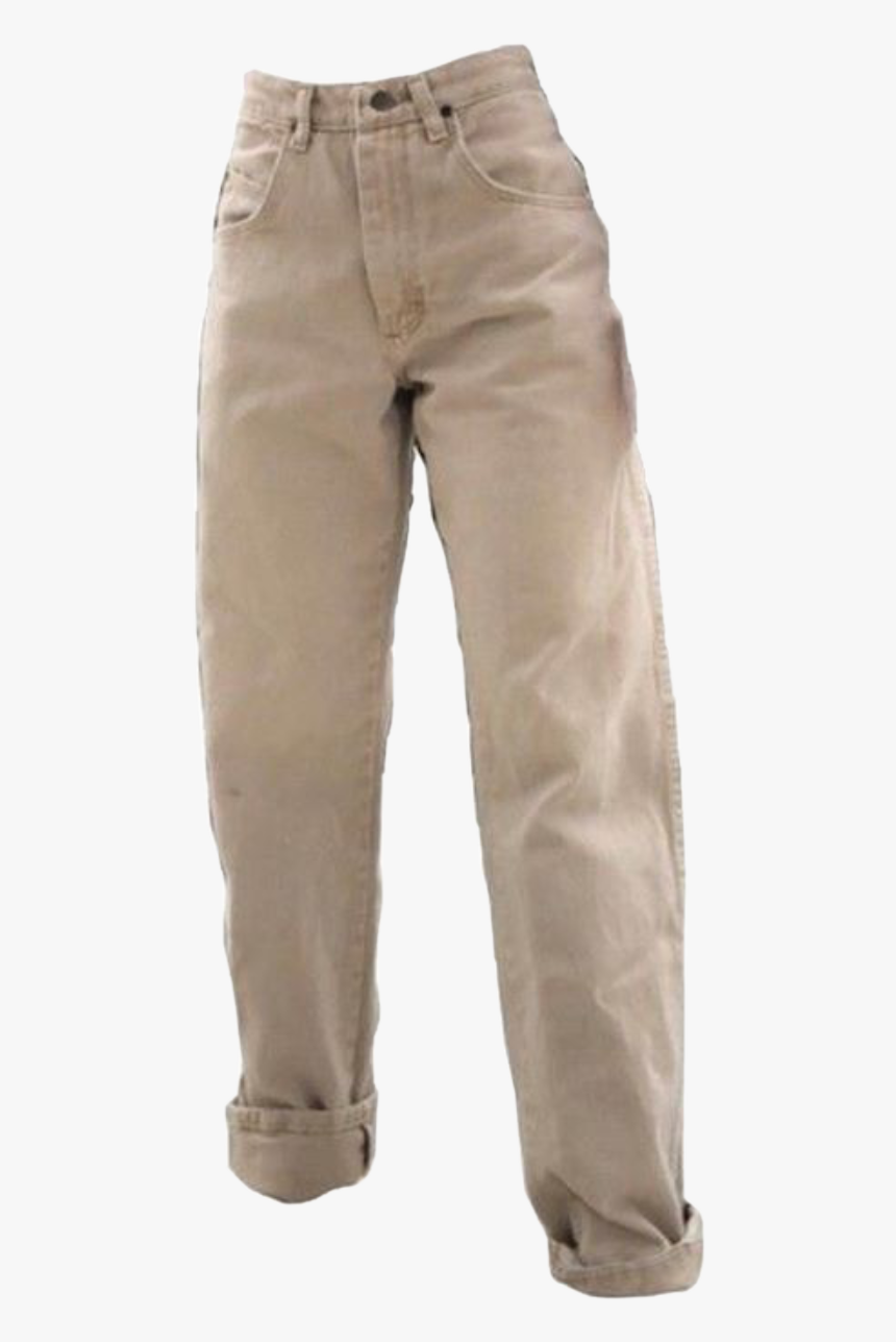 #art #arthoe #aesthetic #broen #tan #bottoms #niche - Tan Aesthetic Pants, HD Png Download