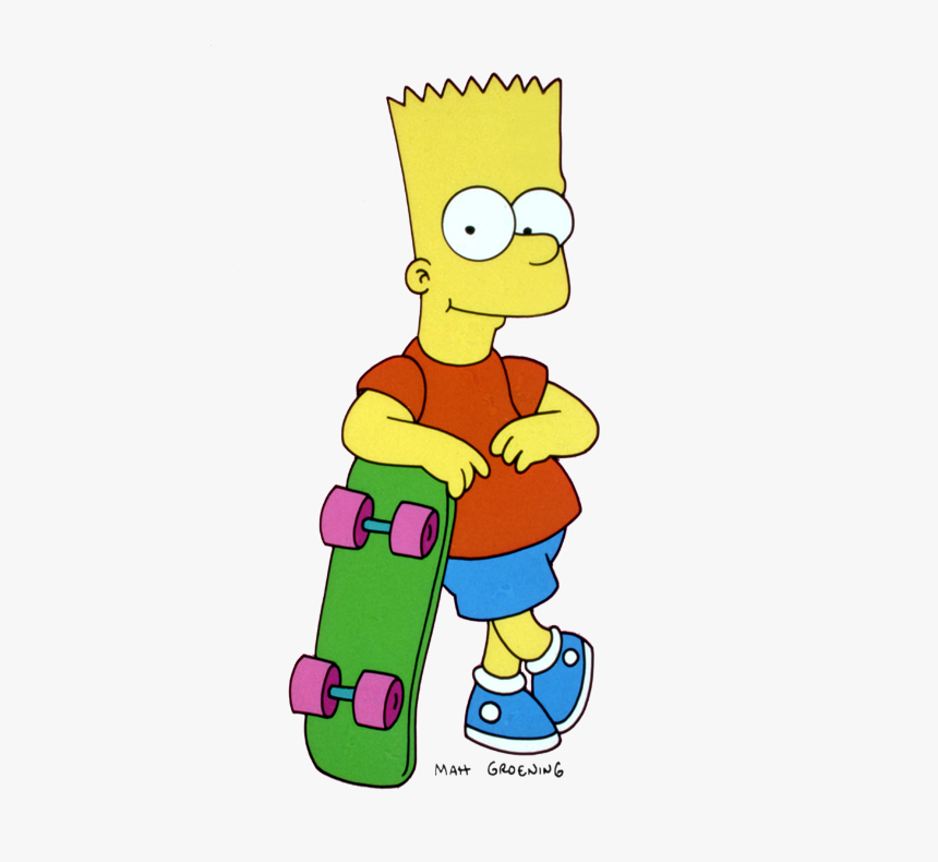 Thumb Image - Bart Simpson Skateboard, HD Png Download