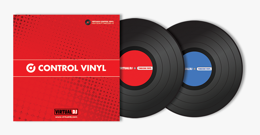 Control Vinyl Virtual Dj, HD Png Download