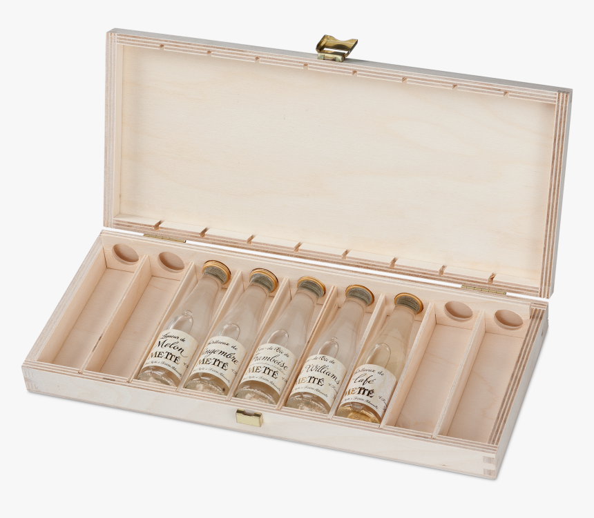 Wooden Gift Box For Wine, HD Png Download