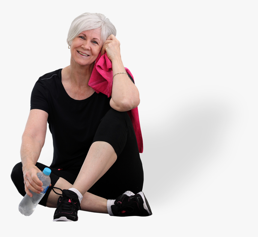 Club Active Person - Sitting, HD Png Download