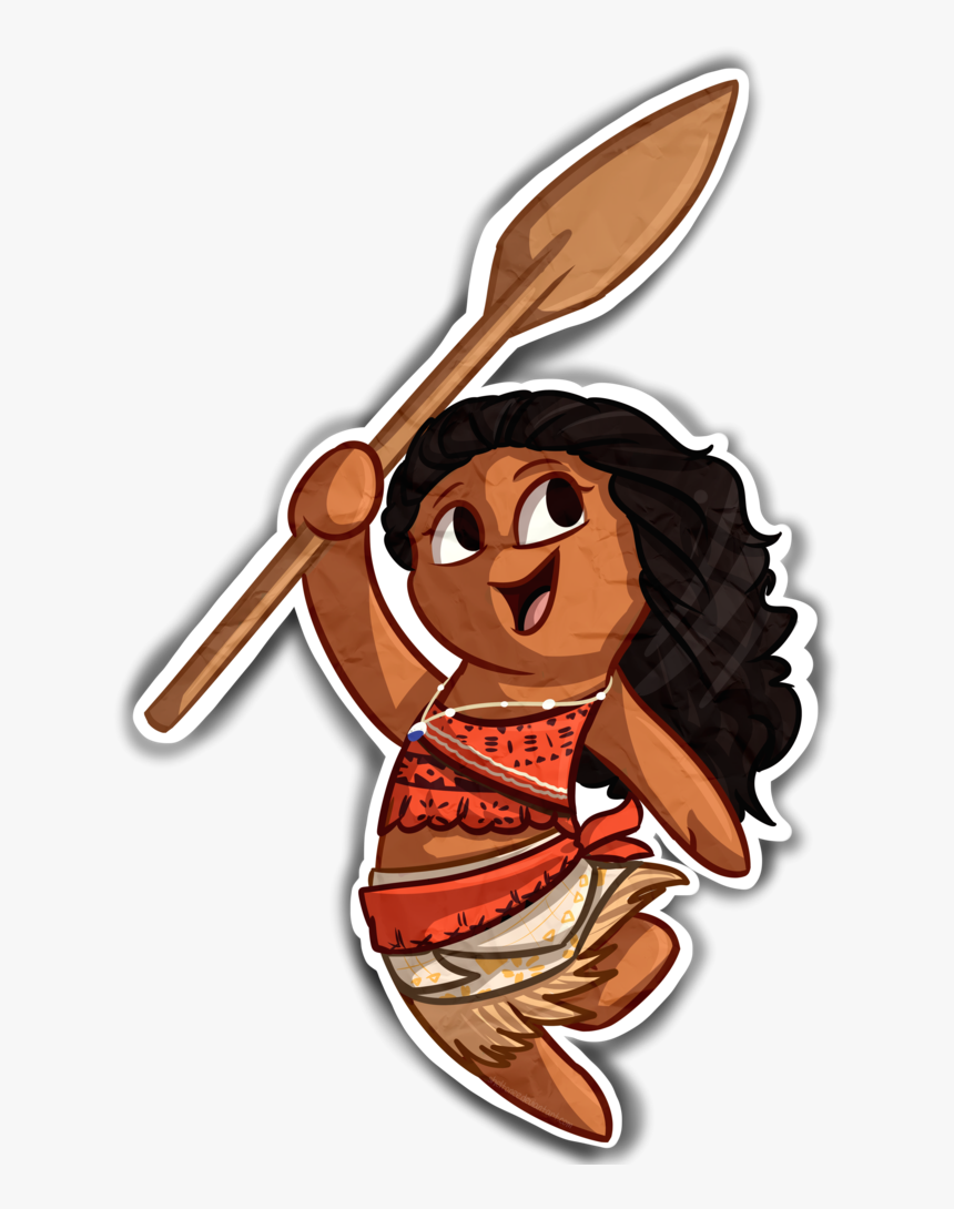 By Sheltonee On Deviantart - Moana Chibi Png, Transparent Png
