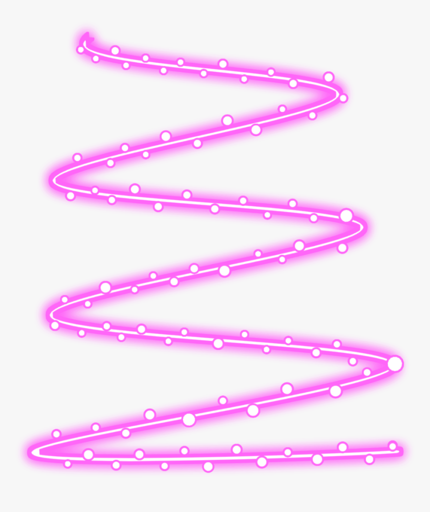 #spiral #swirl #line #line #neon #ftestickers #sticker - Neon Picsart Spiral Png, Transparent Png