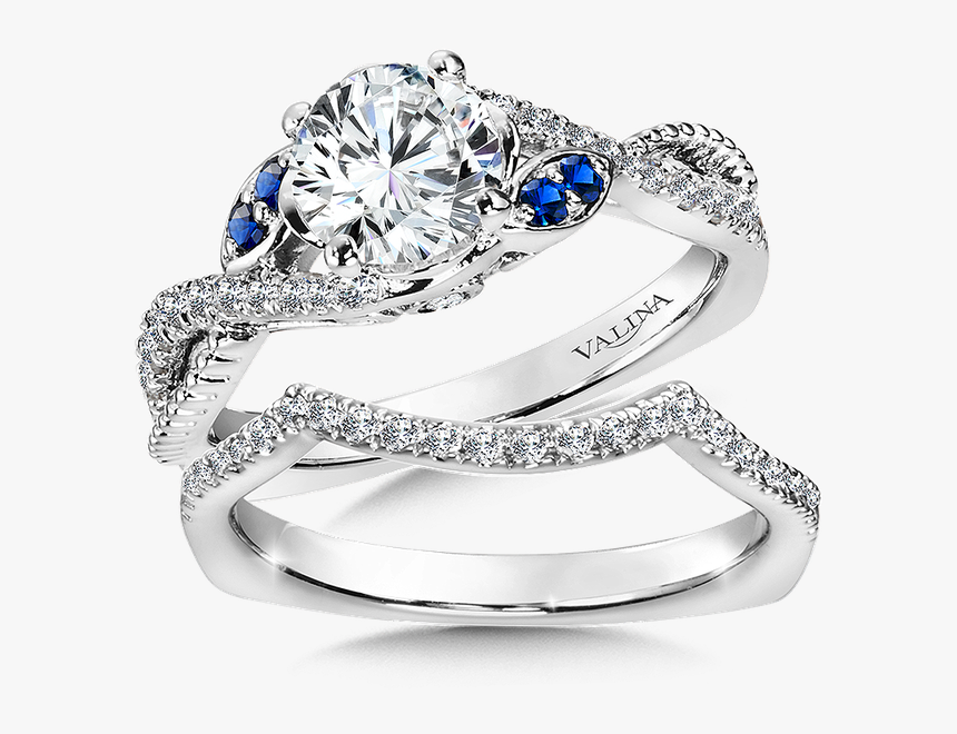 Valina Diamond Ring Sapphire, HD Png Download