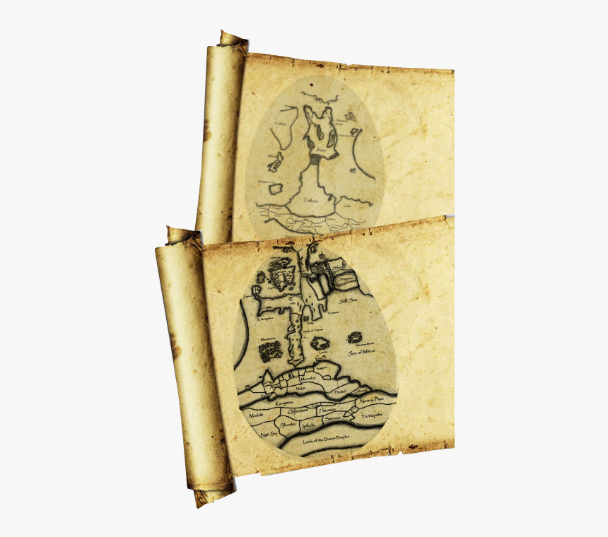 Map-illustration - Vellum, HD Png Download