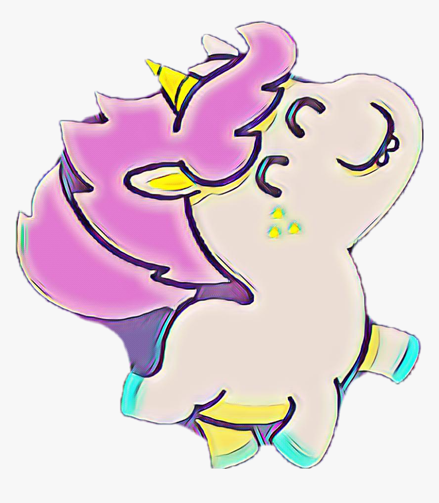 #ftestickers #unicorn #stickers #picsart #freetoedit, HD Png Download
