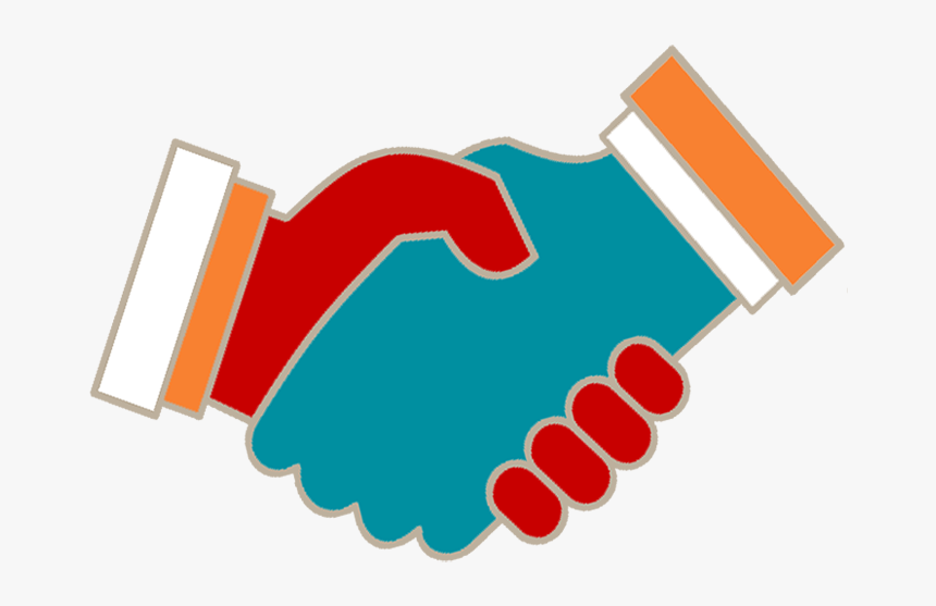 Colorful Handshake Icon Symbolizes Public Voice Ny - Colorful Handshake Clipart, HD Png Download