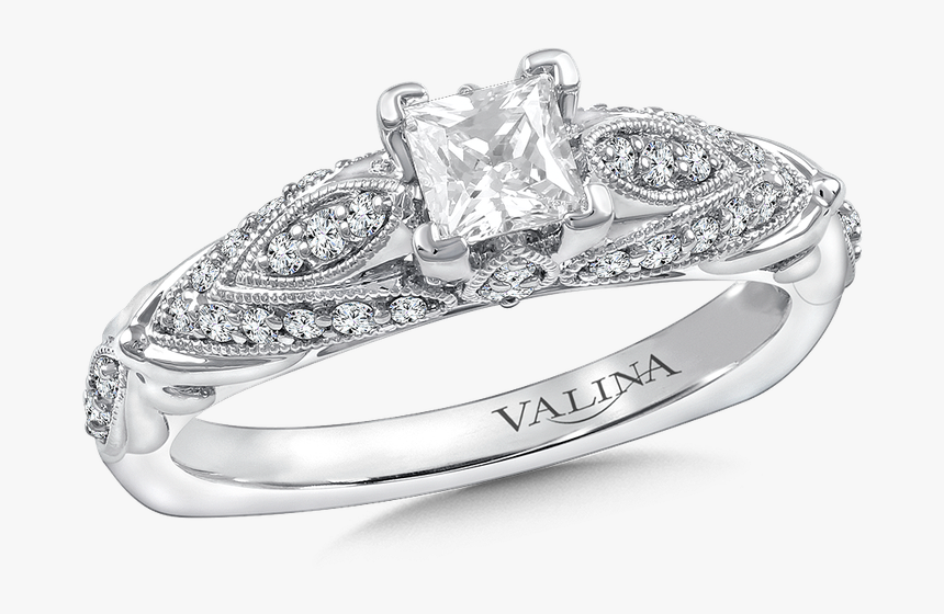 Vintage Engagement Ring, HD Png Download