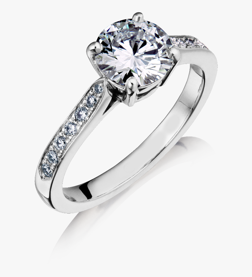 Internally Flawless Diamond Engagement Ring With Diamond - Pre-engagement Ring, HD Png Download