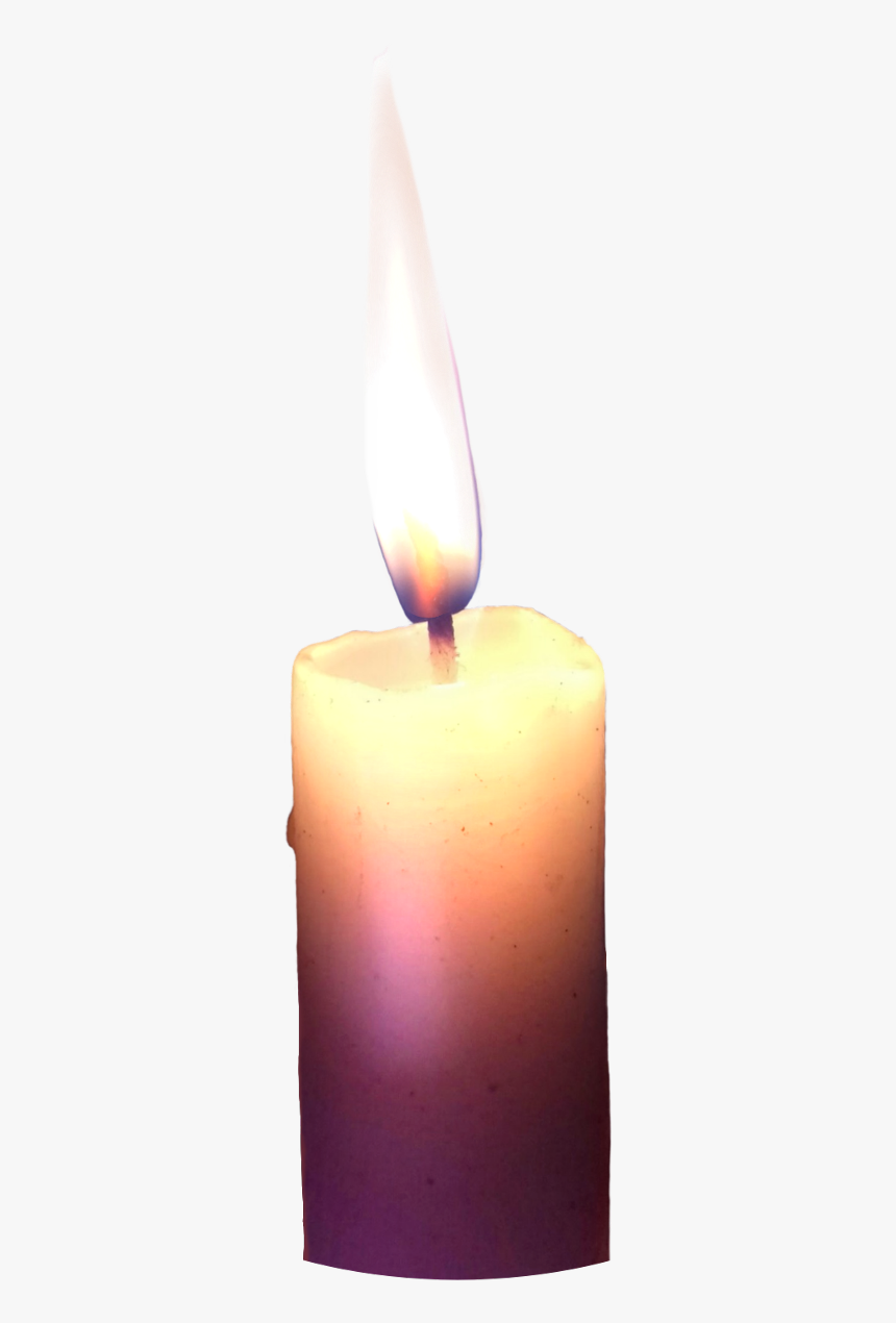 #candle #flame #light #night #real Original Photograph - Advent Candle, HD Png Download