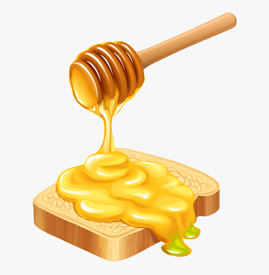Transparent Confiture Clipart - Vector Honey Png, Png Download