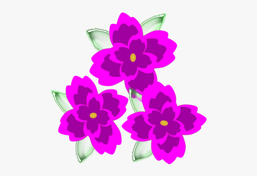 Clipart - Clipart Of Small Flowers, HD Png Download