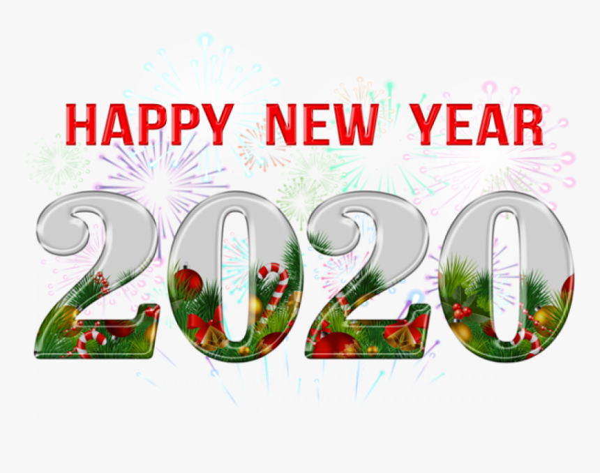 Happy New Year 2020 Png, Transparent Png