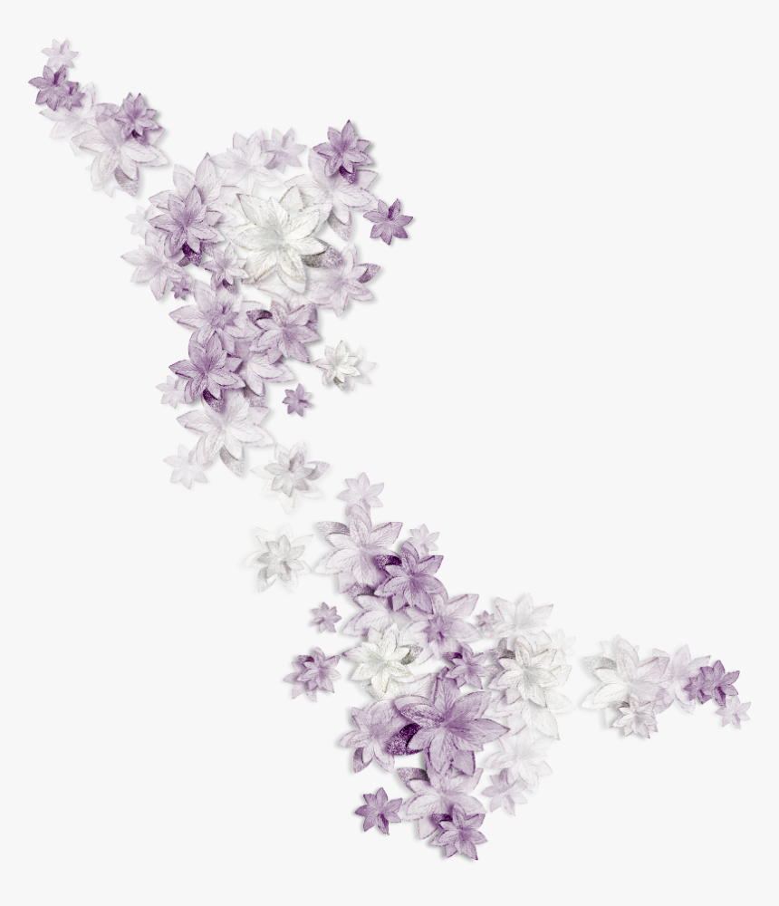 #ftestickers #flowers #transparent #purple #white - Ramo Violeta Png, Png Download