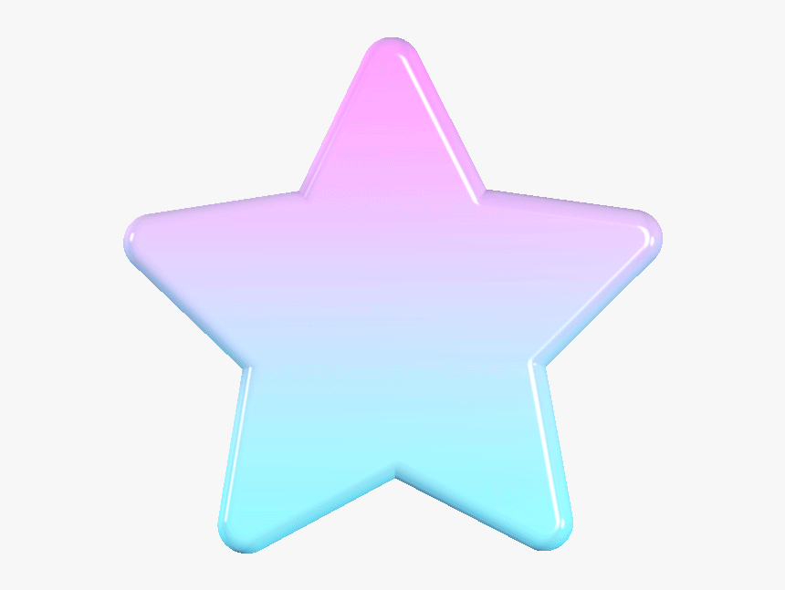 Transparent Pink Star Gif, HD Png Download