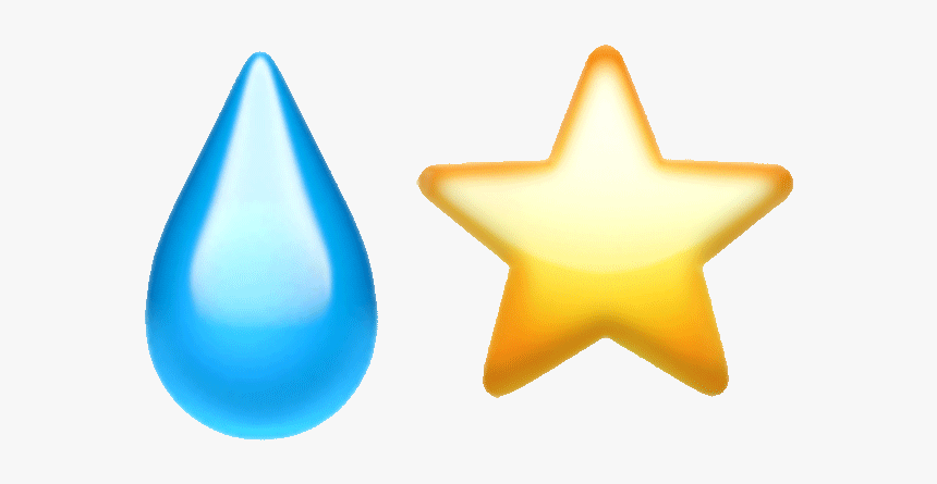 Iphone Transparent Star Emoji, HD Png Download