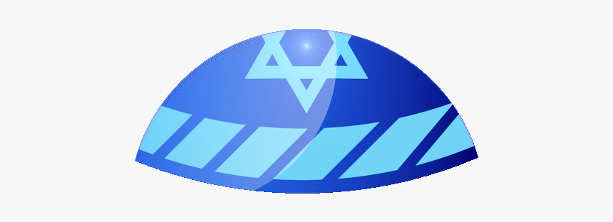 Star Of David Yarmulke Judaism Jewish Jew Israel Holiday - Circle, HD Png Download