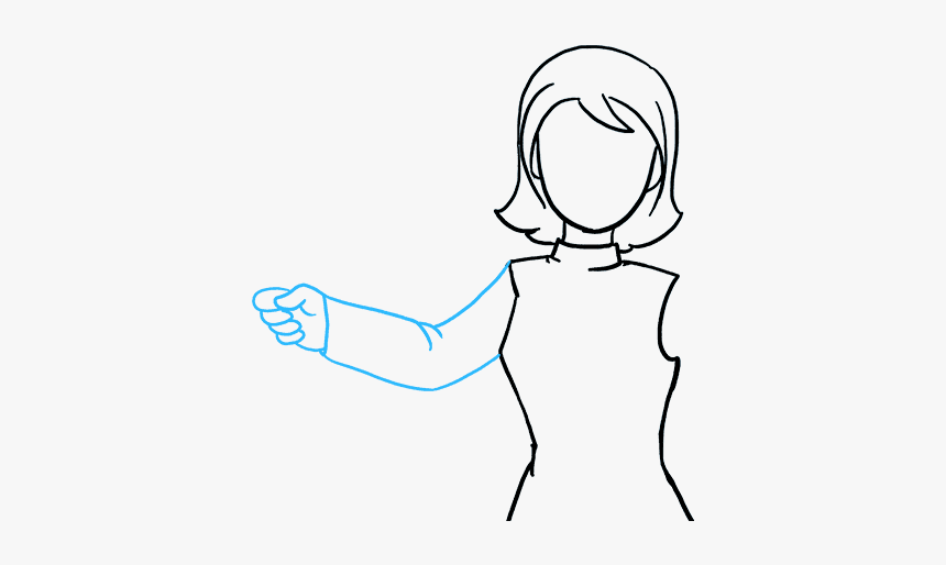 How To Draw A Teacher - Sketch, HD Png Download