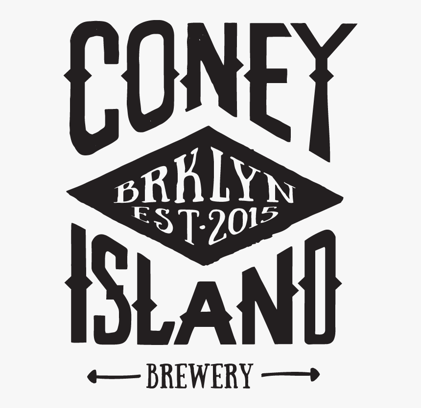 Hand Rendered Tee Shirt Design For Coney Island Brewery - Parallel, HD Png Download