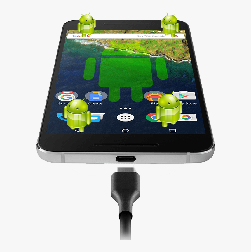 Andro#app-launch - Nexus 6p Charging Port, HD Png Download