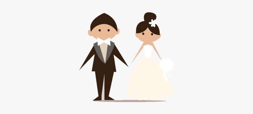 Wedding Couple Clipart Png, Transparent Png