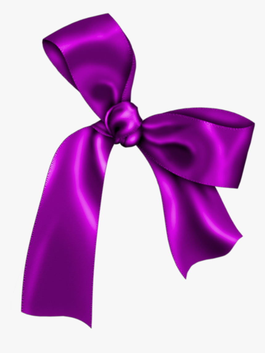 #bow #lazo #ribbon #purple #violet #violeta #lila #morado - Clear Background Red Bow, HD Png Download