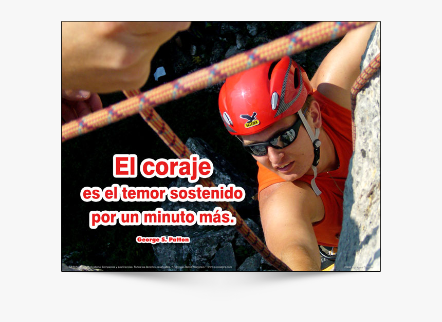 This Is The Spanish Version Of Poster Design - George S. Patton, HD Png Download