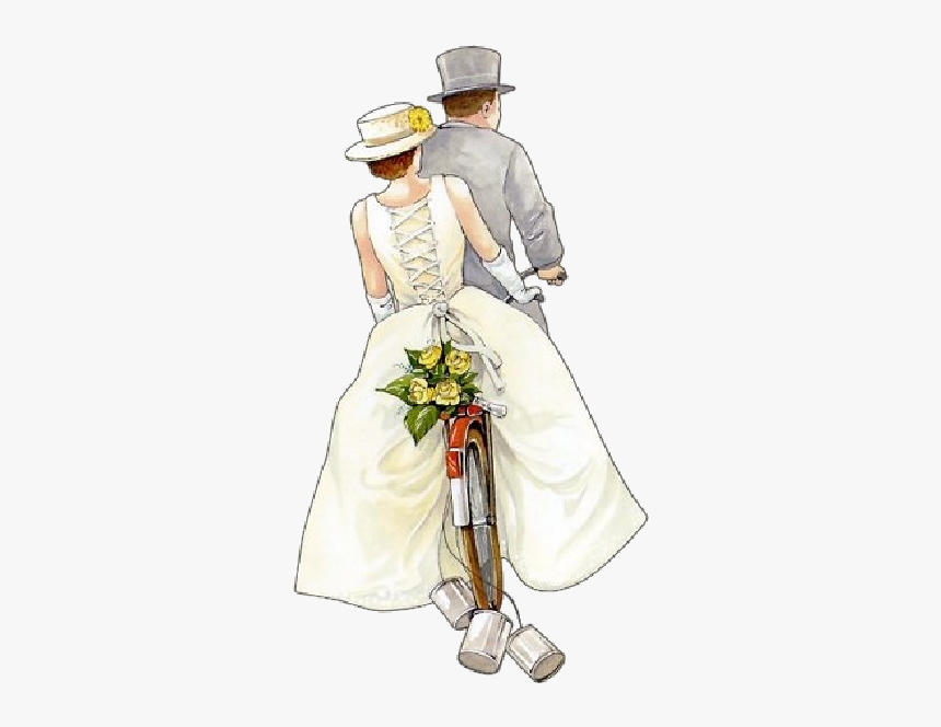 Soldier Wedding Cartoon Back Png, Transparent Png