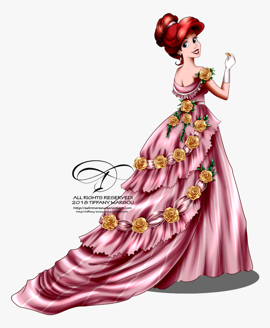 Ariel Vintage Princess, HD Png Download
