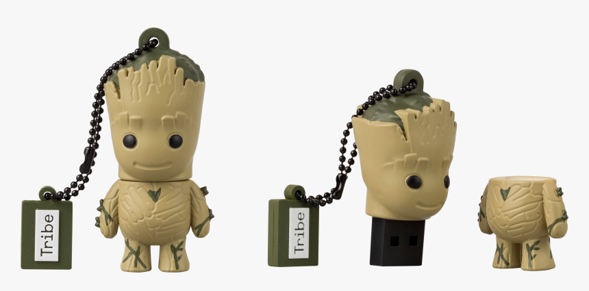 16gb Guardians Of The Galaxy Groot Usb Flash Drive - Groot Usb Flash Drive, HD Png Download