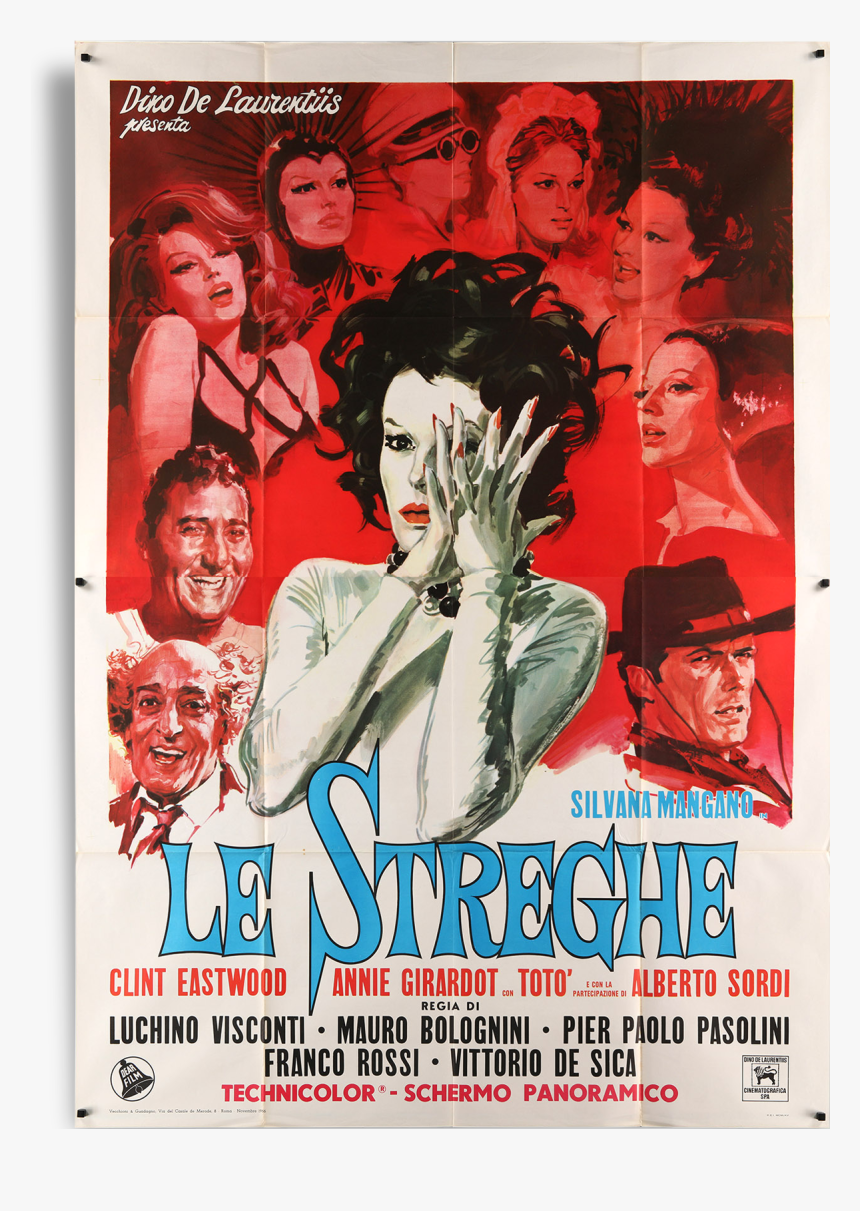 The Original Italian - Witches Le Streghe 1967 Dvd Cover, HD Png Download