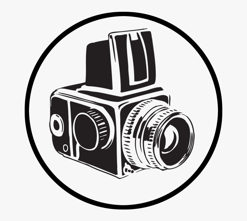 Camara Blanco Y Negro Png, Transparent Png