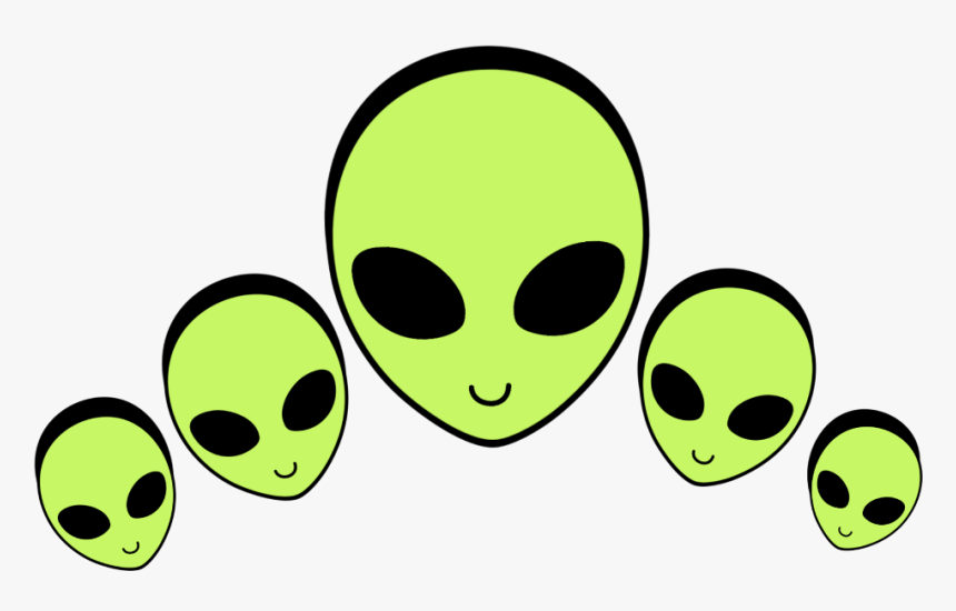 #crown #alien #aliens #freetoedit #ftestickers #sticker, HD Png Download