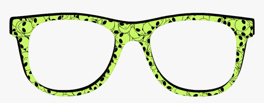 #glasses #alien #green #aliens #freetoedit #ftestickers, HD Png Download