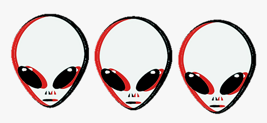 #glitter #glitch #summerd #3d #alien #emoji - Circle, HD Png Download