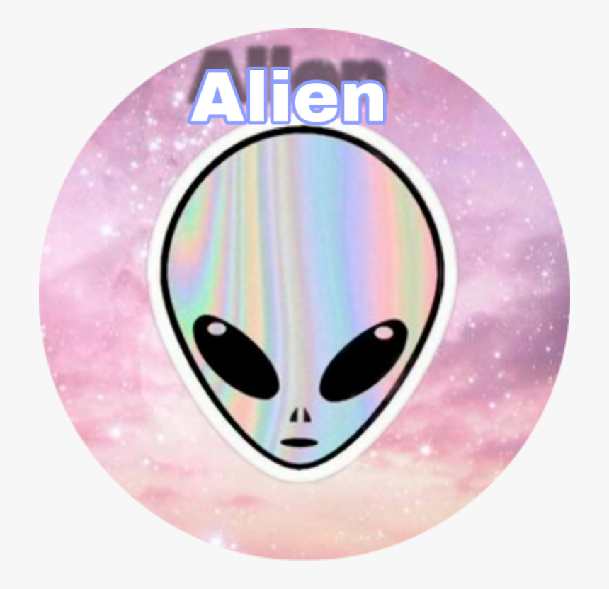 #alien👽 - Alien Cartoon Black And White, HD Png Download