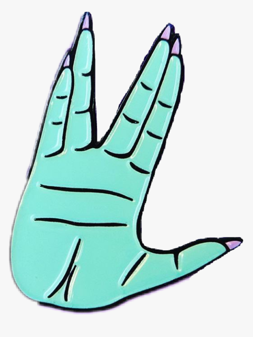 Alien Sticker Clipart , Png Download - Manos De Alien, Transparent Png
