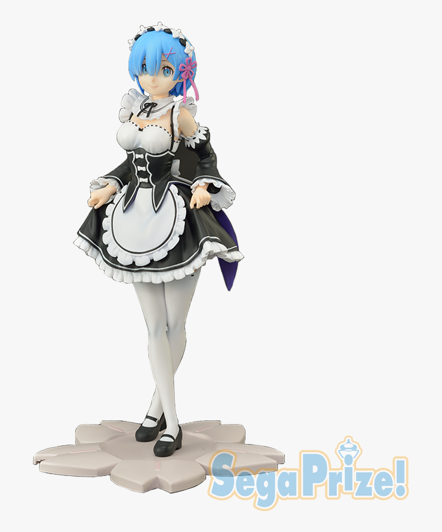 Rem Re Zero Figure Sega, HD Png Download