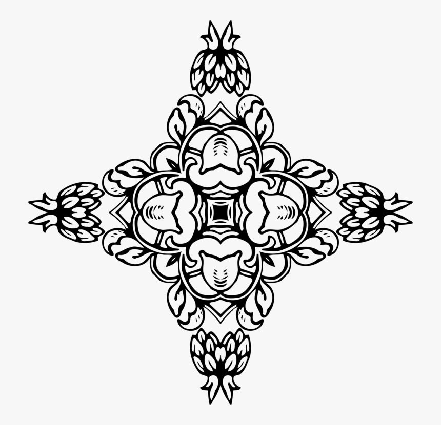 Line Art,plant,flora - Illustration, HD Png Download