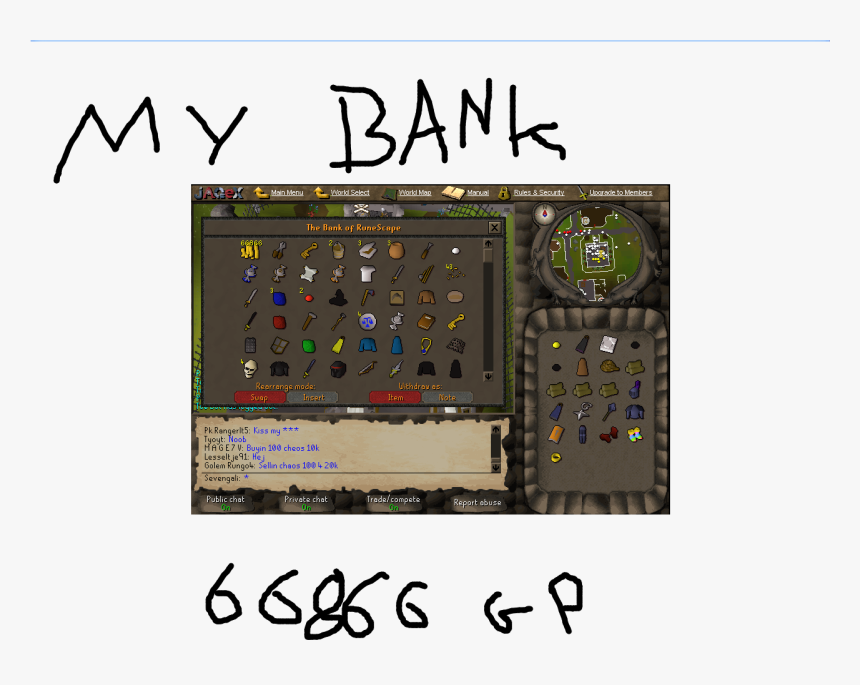 My-bank - Runescape, HD Png Download