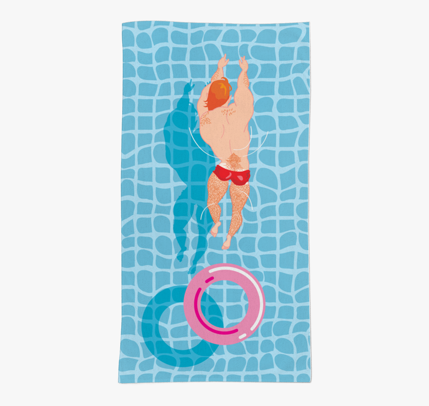 Toalha Pool Party De Ivo Caralhactusna - Illustration, HD Png Download