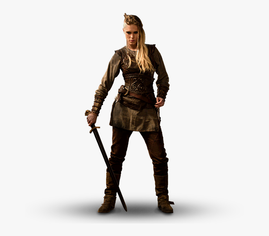 Png Vikings Rie Ragnar Lodbrok Lagertha Bjorn Rollo - Png Viking Art Woman, Transparent Png