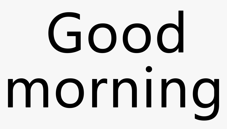 Good Morning Png - Circle, Transparent Png