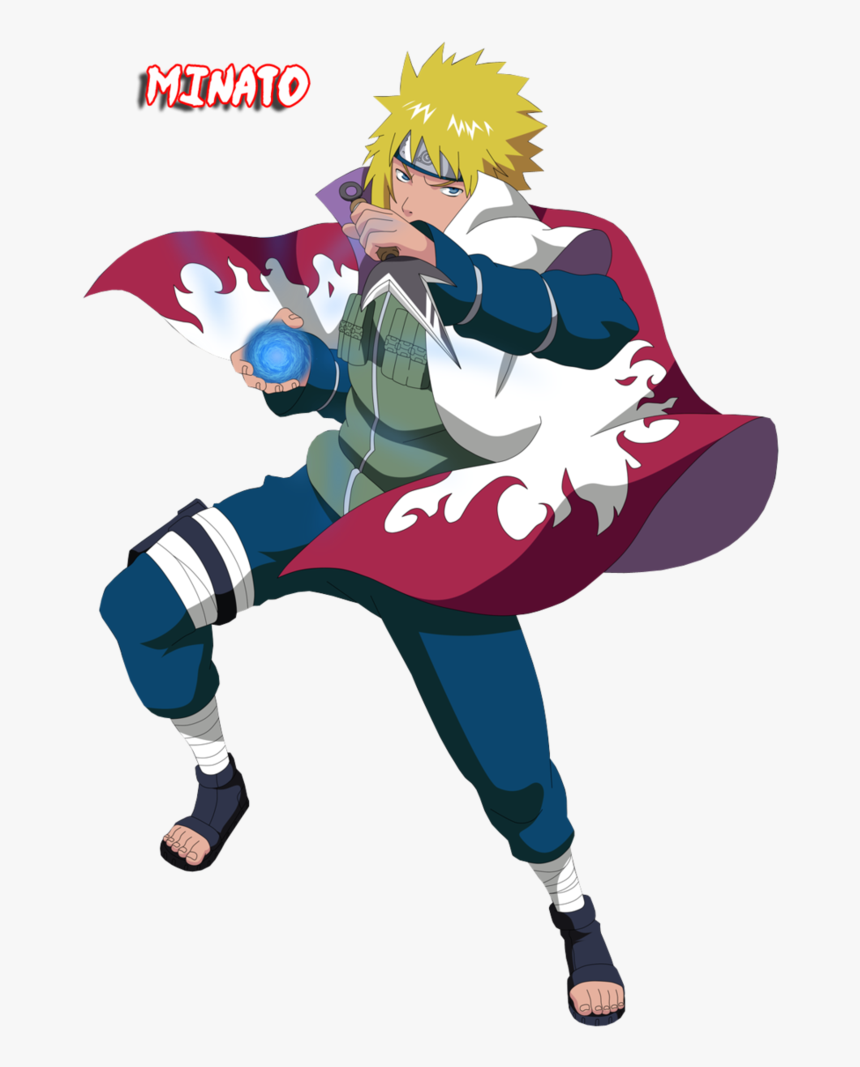 Minato Namikaze Hokage Png, Transparent Png