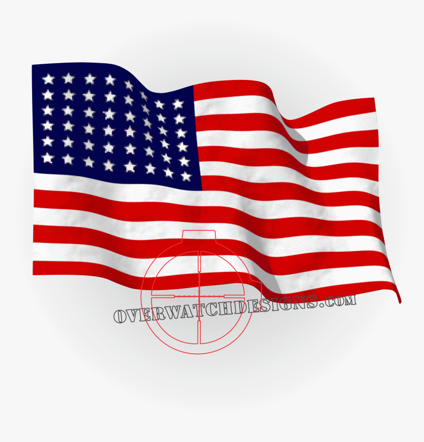 American Flag Wavy Decal - Animated Happy Veterans Day, HD Png Download