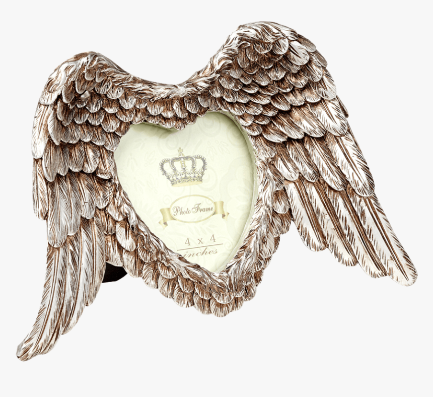 Winged Love Photo Frame - Heart, HD Png Download
