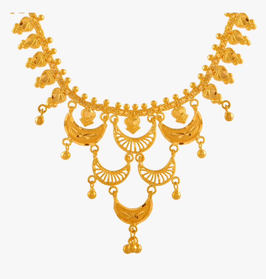 22kt Yellow Gold Necklace For Women - Two Cartoon Hedgehog, HD Png Download