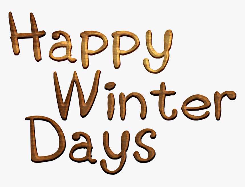 #winter #winteriscoming #winterbreak #winterbeauty - Calligraphy, HD Png Download